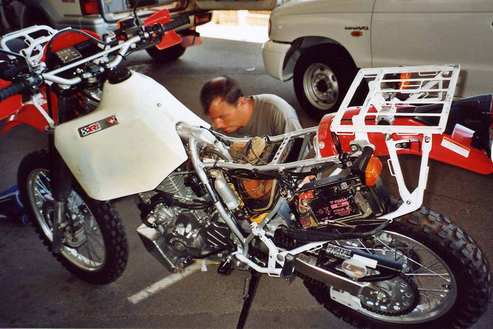 Honda xr 650 modifications #4
